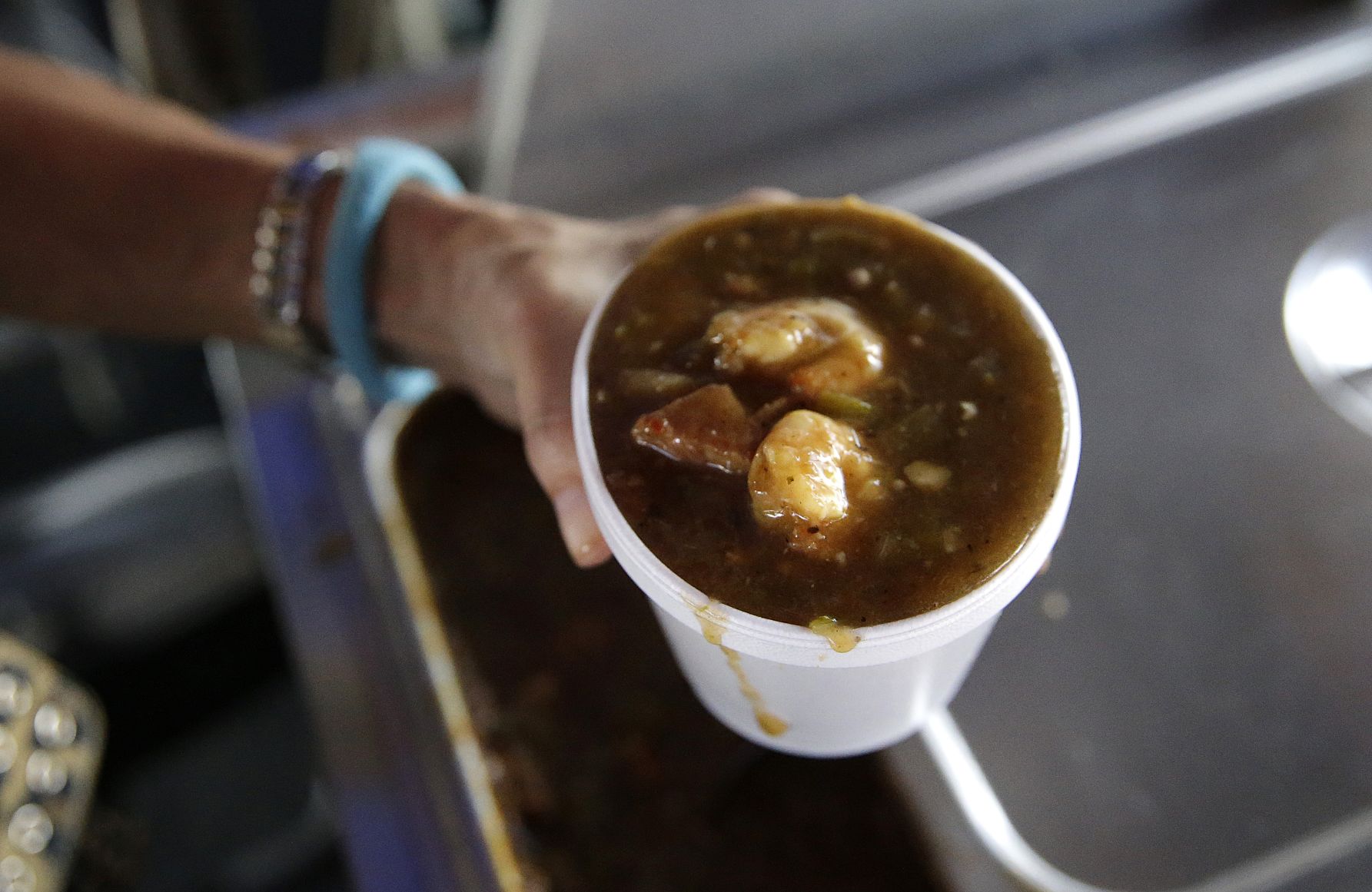 Louisiana: Shrimp gumbo